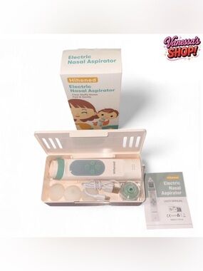 Hihened Electric Nasal Aspirator (Nose Cleaner) for Baby, Toddlers, even Pets!
